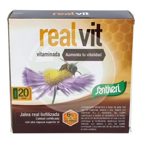 Realvit Vitaminada 20 Viales Santiveri