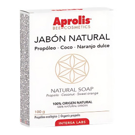 Aprolis Jabón Natural Propóleo-Coco-Naranjo Dulce 100 Gr Intersa