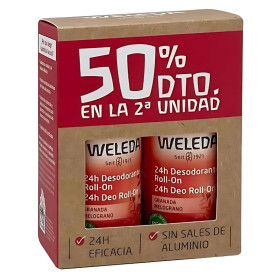 Duplo Desodorante Granada Roll-On 50% Weleda