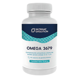 Omega 3679 60 Cápsulas De Gelatina Blanda Nutrinat Evolution