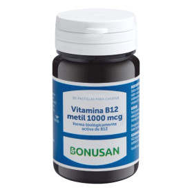 Vitamina B12 Methil 1000 Mcg 90 Comprimidos Bonusan