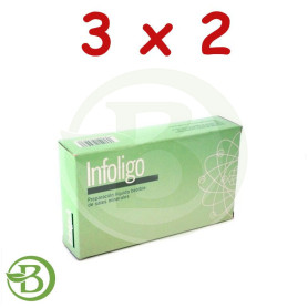 Pack 3x2 Infoligo D (K-Mg-Mn-Cu) 20 Ampollas Artesanía Agrícola