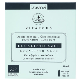 Aceite Esencial Eucalipto Azul Bio 10Ml Vitaroms Drasanvi