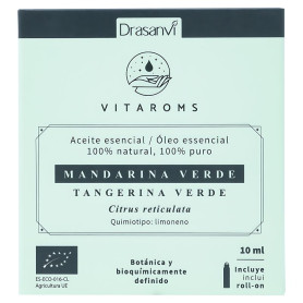 Aceite Esencial Mandarina Verde Bio 10Ml Vitaroms Drasanvi