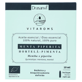 Aceite Esencial Menta Piperita Bio 10Ml Vitaroms Drasanvi