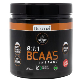 Bcaas + Glutamina Sabor Sandia 275Gr Sport Live Drasanvi