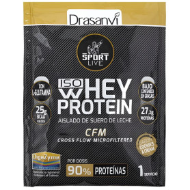 Monodosis Whey Protein Aislado Cook&Cream 30G Sport Live Drasavi