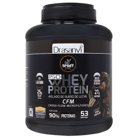 Whey Protein Aislado Doble Chocolate 1,6Kg Sport Live Drasanvi