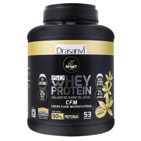 Whey Protein Aislado Vainilla 1,6Kg Sport Live Drasanvi