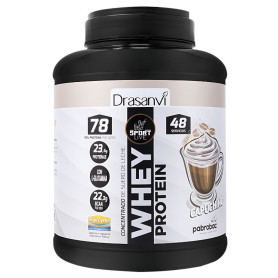 Whey Protein Concentrada Capuchino 1450G Sport Live Drasanvi