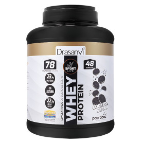 Whey Protein Concentr. Cook. & Cream 1,45Kg Sport Live Drasanvi