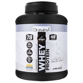 Whey Protein Concentrada Neutro 1,45Kg Sport Live Drasanvi