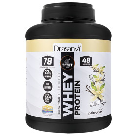 Whey Protein Concentrada Vainilla 1,45Kg Sport Live Drasanvi