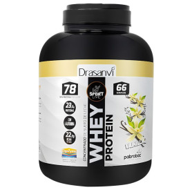 Whey Protein Concentrada Vainilla 2Kg Sport Live Drasanvi