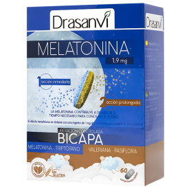 Melatonina Bicapa Retard 60 Comprimidos Drasanvi