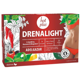 Drenalight Hot Plus 20 Ampollas Dietmed