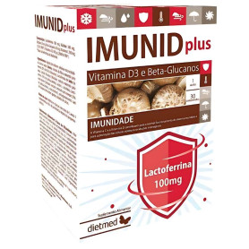 Imunid Pus + Lactoferrina 30 Comprimidos Dietmed