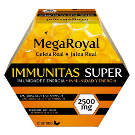 Megaroyal Immunitas Super 2500 20 Ampollas Dietmed