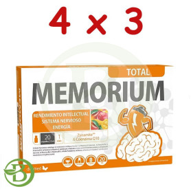 Pack 4x3 Memorium Total 20 Ampollas Dietmed