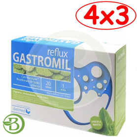 Pack 4x3 Gastromil Reflux 20 Sobres Dietmed