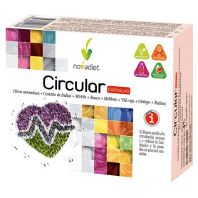 Circular 60 Cápsulas Vegetales Nova Diet