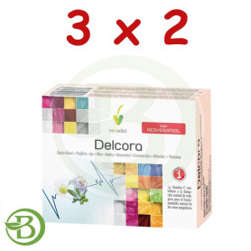 Pack 3x2 Delcora 60 Cápsulas Novadiet