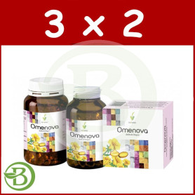 Pack 3x2 Omenova 400 Cápsulas Novadiet