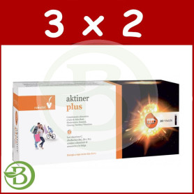 Pack 3x2 Aktiner Plus 20 Ampollas Novadiet