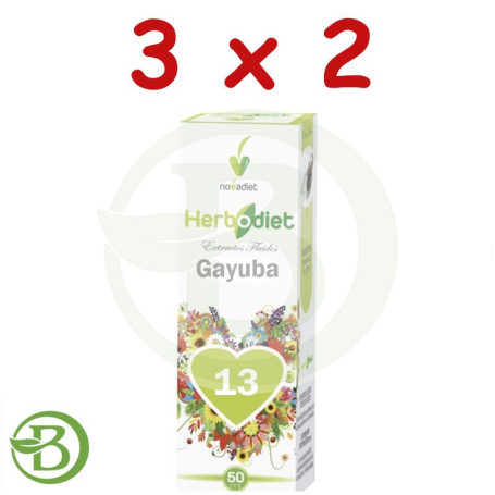 Pack 3x2 Extracto de Gayuba 50Ml. Novadiet