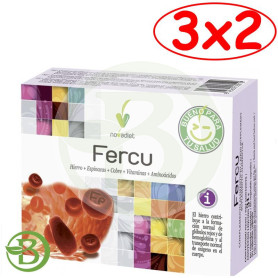 Pack 3x2 Fercu 60 Cápsulas Novadiet