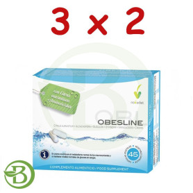 Pack 3x2 Obesline 45 Cápsulas Novadiet