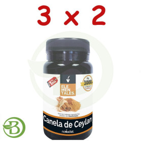 Pack 3x2 Canela De Ceylan 30 Cápsulas Nova Diet