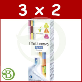 Pack 3x2 Melatonova Líquida 30 Ml Nova Diet