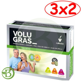 Pack 3x2 Volugras 30 Comprimidos Nova Diet