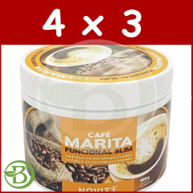 Pack 4x3 Café Marita Funcional Slim 100 Gr Novity