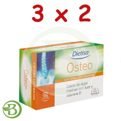 Pack 3x2 Osteo 96 Comprimidos Dietisa
