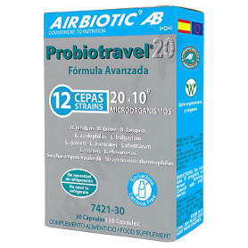 Probiotravel 20 30 Cápsulas Airbiotic