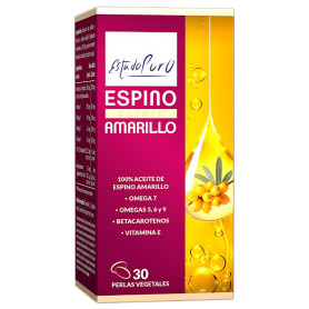 Espino Amarillo 30 Perlas Vegetales Estado Puro Tongil