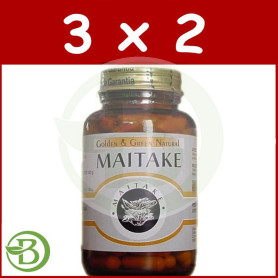 Pack 3x2 Maitake 120 Cápsulas Golden Green