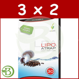 Pack 3x2 Lipoatrap 30 Cápsulas Novadiet