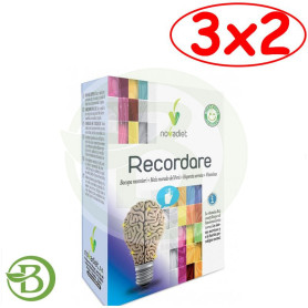 Pack 3x2 Recordare 30 Cápulas Novadiet