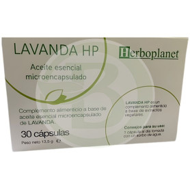 Lavanda Hp 10,65 G, 30 Capsulas De A. E. Microencapsulados Herboplanet