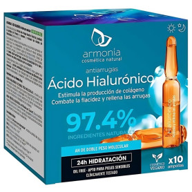 Ampollas Faciales Monodosis Ac. Hialur. Antiarrug. 10Uds Armonia