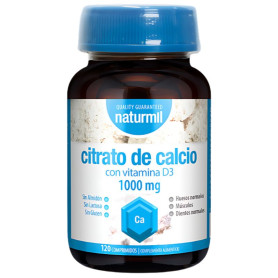 Citrato De Calcio 1000Mg 120 Comprimidos Naturmil