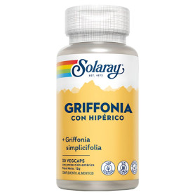 Griffonia con Hipérico 30 Cápsulas Solaray