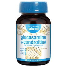 Glucosamina + Condroitina 60 Cápsulas Naturmil