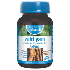 Wild Yam 450Mg 60 Cápsulas Naturmil