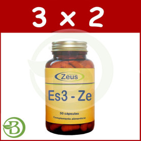 Pack 3x2 Es-3-Ze 30 Cápsulas Zeus