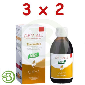 Pack 3x2 Db-Quema Thermofat 240Ml. Santiveri