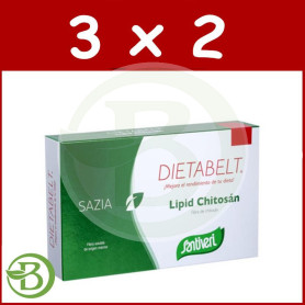 Pack 3x2 Db-Sazia Lipid Chitosan 60 Cápsulas Santiveri